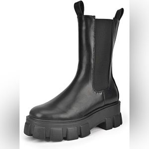 🖤 Chelsea Ankle Chunky Platform Boots 🖤
